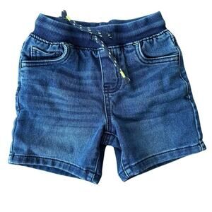 Cat & Jack Skinny Denim Shorts Blue 3T